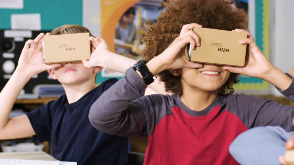 Google Cardboard virtual field trips for elementary students