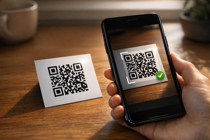 Cardboard QR code generator
